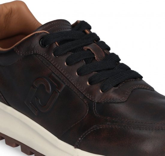 Liu Jo Running 01 Leather Sneakers Brown - Muške cipele 40-52 - 
