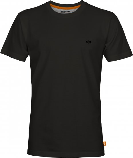 Motley Denim Malaga T-Shirt Charcoal - Majice Kratkih Rukava - Muške Majice Kratkih Rukava Veliki Brojevi 