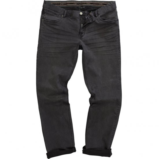 JP1880 Jeans Regular Fit 5-Pocket Gray Denim - Traperice & hlače - Muške Traperice i Hlače Veliki Brojevi