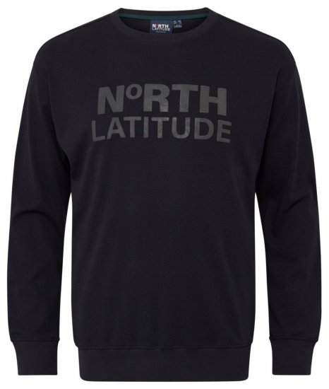North Latitude 53123 Dukserica s logom Crna - Puloveri & dukserice - Muške Puloveri & dukserice veliki brojevi