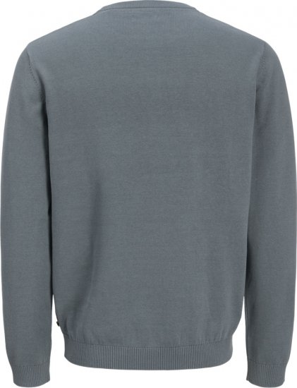 Jack & Jones BASIC Knitted Sweater Grey - Puloveri & dukserice - Muške Puloveri & dukserice veliki brojevi