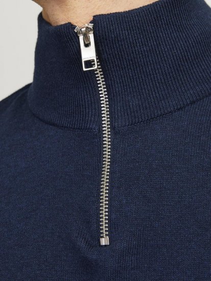 Jack & Jones Emil Knitted Pullover Blue - Puloveri & dukserice - Muške Puloveri & dukserice veliki brojevi