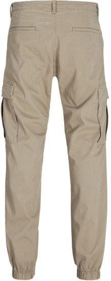 Jack & Jones Jonnie Cuffed Cargo Pants Beige - Traperice & hlače - Muške Traperice i Hlače Veliki Brojevi