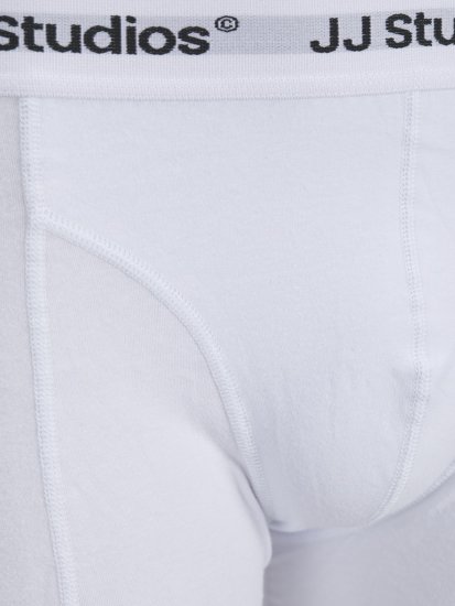 Jack & Jones Soho Solid Trunks 3-pack White/Grey/Black - Donje rublje & kupaće hlače - muške donje rublje veliki brojevi