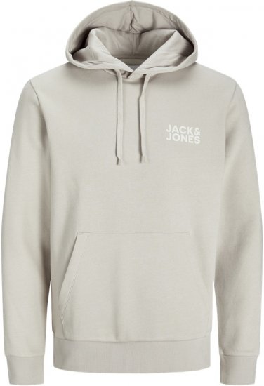 Jack & Jones ECORP Hoodie Grey - Puloveri & dukserice - Muške Puloveri & dukserice veliki brojevi
