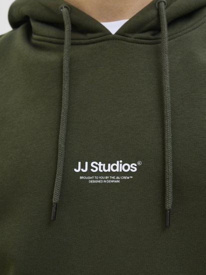 Jack & Jones Soho Hoodie Green - Puloveri & dukserice - Muške Puloveri & dukserice veliki brojevi