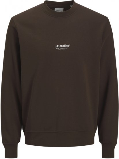Jack & Jones Soho Sweatshirt Brown - Puloveri & dukserice - Muške Puloveri & dukserice veliki brojevi