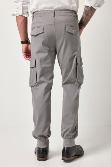 JP1880 Cargo Pants Flexnamic Modern Fit Grey - Traperice & hlače - Muške Traperice i Hlače Veliki Brojevi