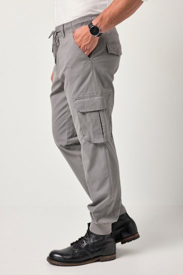 JP1880 Cargo Pants Flexnamic Modern Fit Grey - Traperice & hlače - Muške Traperice i Hlače Veliki Brojevi