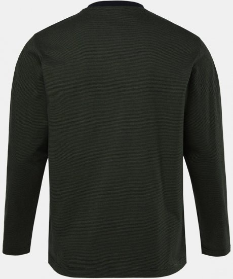 JP1880 Pyjamas Two-piece Striped Dark Green - Donje rublje & kupaće hlače - muške donje rublje veliki brojevi