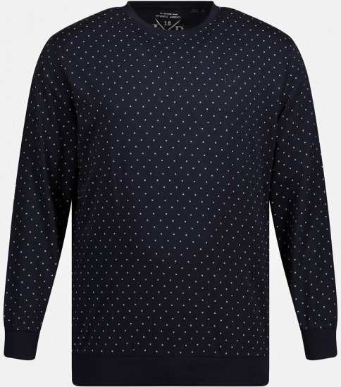 JP1880 Pyjamas Two-piece Long Sleeve and Long Trousers Navy - Donje rublje & kupaće hlače - muške donje rublje veliki brojevi