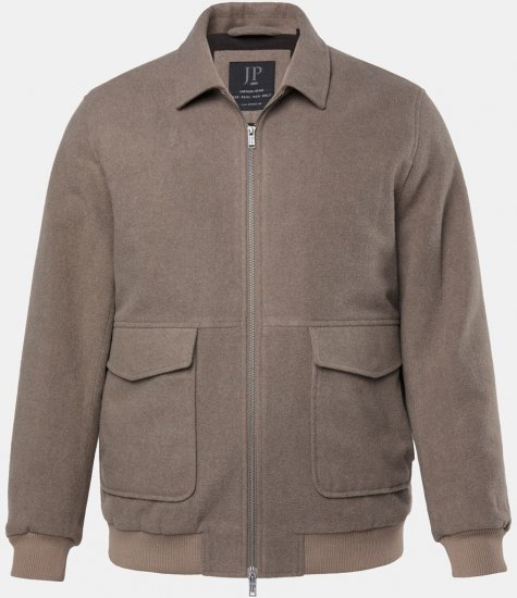JP1880 Blouson Jacket Lightweight and Warm Brown - Jakne - Muške Jakne Veliki Brojevi