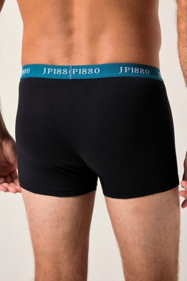 JP1880 FLEXNAMIC OEKO-TEX Boxer Shorts 2-Pack Black - Donje rublje & kupaće hlače - muške donje rublje veliki brojevi
