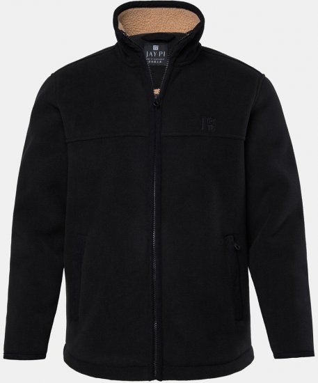 JAY-PI Level 4 Fleece Jacket Black - Sportska & za van odjeća - Muške Sportska Odjeća Veliki Brojevi