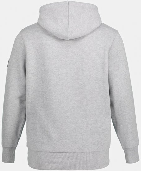 JAY-PI Hoodie with Soft Brushed Interior Grey - Puloveri & dukserice - Muške Puloveri & dukserice veliki brojevi