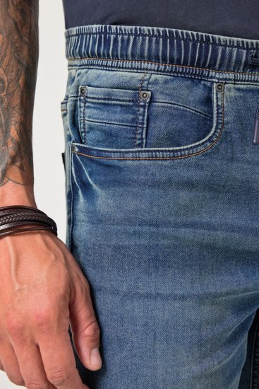 JP1880 FLEXNAMIC Straight Fit Jeans with Stretch Waist - Traperice & hlače - Muške Traperice i Hlače Veliki Brojevi