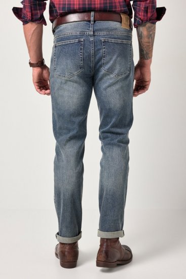 JP1880 FLEXNAMIC Modern Straight Fit Jeans Vintage Denim - Traperice & hlače - Muške Traperice i Hlače Veliki Brojevi