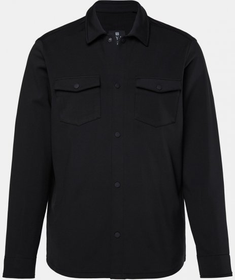 JAY-PI FLEXNAMIC® Sweat-Overshirt Black - Jakne - Muške Jakne Veliki Brojevi