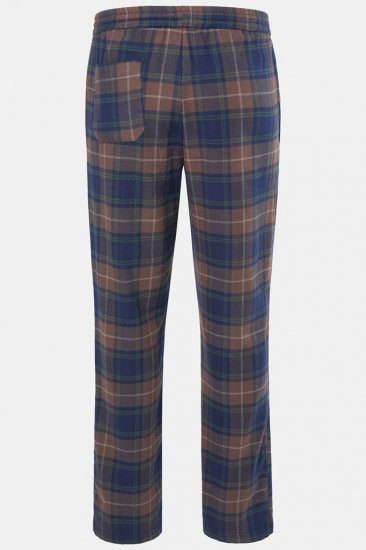 JP1880 Pyjama Trousers Flannel Check Brown - Donje rublje & kupaće hlače - muške donje rublje veliki brojevi