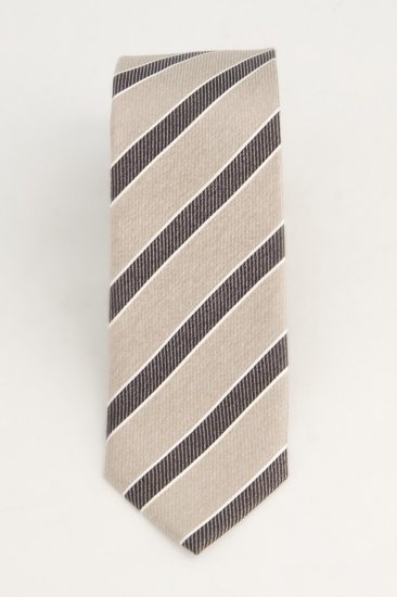 JP1880 Silk Tie Extra Long with Stripes - Modni dodaci - 