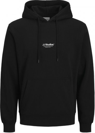Jack & Jones Soho Hoodie Black - Puloveri & dukserice - Muške Puloveri & dukserice veliki brojevi