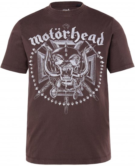 JP1880 Motörhead Soft Jersey Vintage T-Shirt Brown - Majice bendova - 
