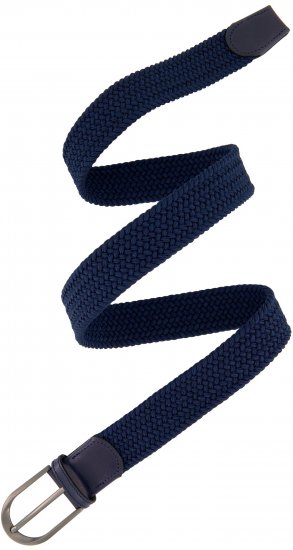 Ulla Popken Elastic Belt Blue - Ženski remeni - 