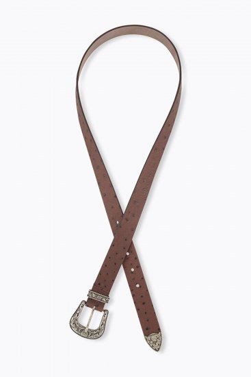 Ulla Popken Classic Belt Brown - Ženski remeni - 
