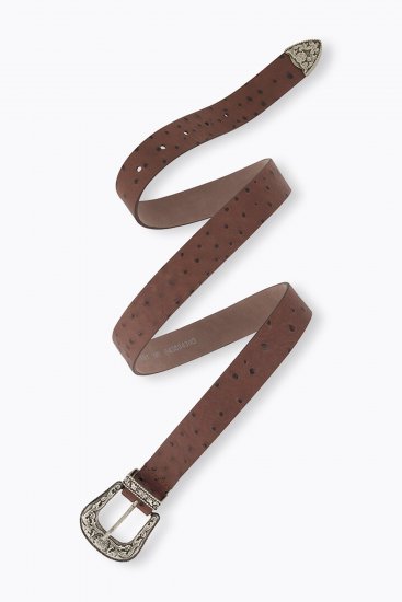 Ulla Popken Classic Belt Brown - Ženski remeni - 