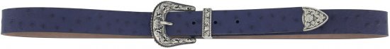 Ulla Popken Classic Belt Blue - Ženski remeni - 