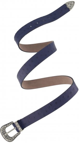 Ulla Popken Classic Belt Blue - Ženski remeni - 