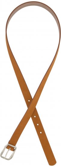 Ulla Popken Soft Suede Belt Brown - Ženski remeni - 