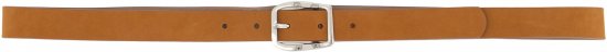 Ulla Popken Soft Suede Belt Brown - Ženski remeni - 