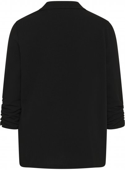 Kaffe Curve Pheolo 3/4 Sleeve Blazer Black Deep - Sakoi - 