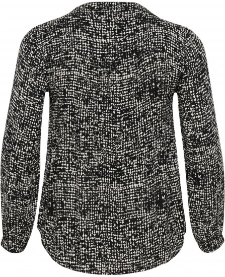 Kaffe Curve Mila Ami Bluza Crna/Turtledove - Bluze i tunike - 