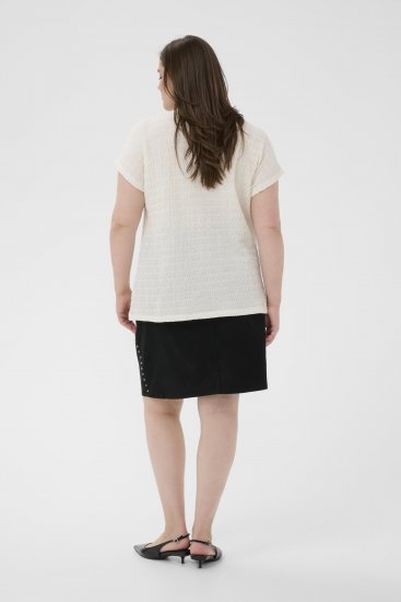 Kaffe Curve Felice Blouse Chalk - Bluze - 