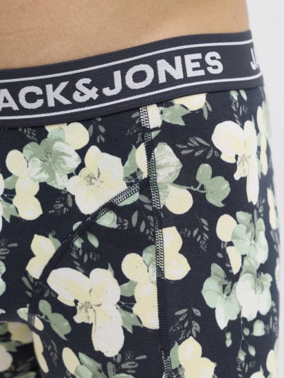 Jack & Jones Acray Flower Boxers 3-Pack Black/Navy - Donje rublje & kupaće hlače - muške donje rublje veliki brojevi