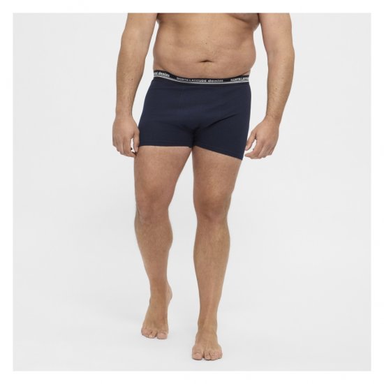 North Latitude 5-Pack Boxershorts Navy - Bokserice - Muške Bokserice Veliki Brojevi