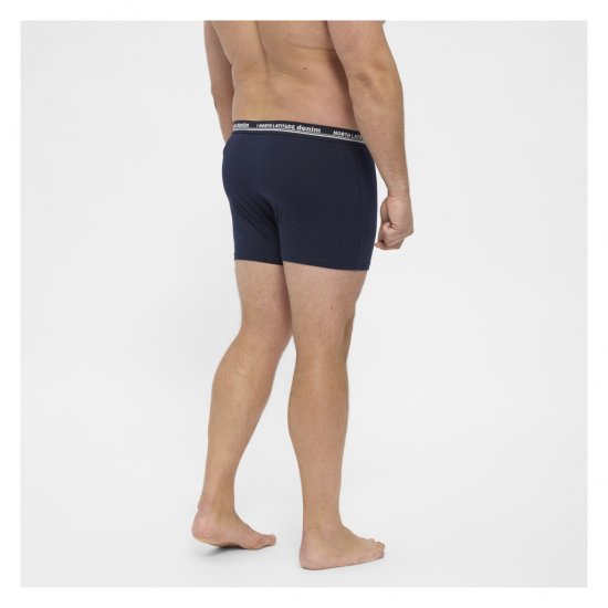 North Latitude 5-Pack Boxershorts Navy - Bokserice - Muške Bokserice Veliki Brojevi