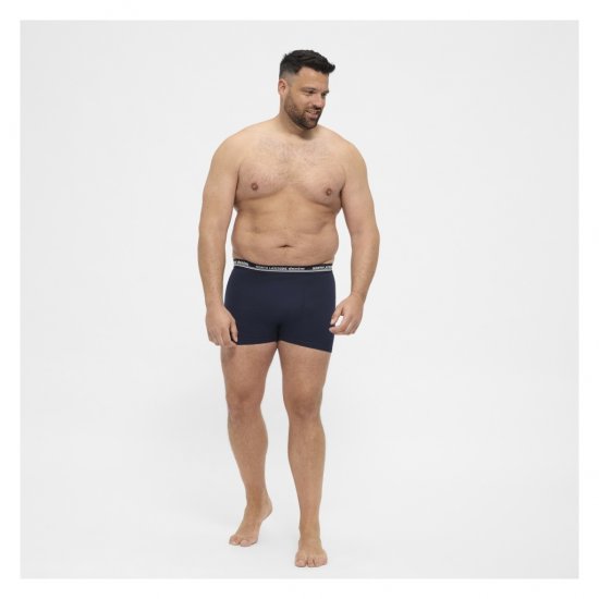 North Latitude 5-Pack Boxershorts Navy - Bokserice - Muške Bokserice Veliki Brojevi
