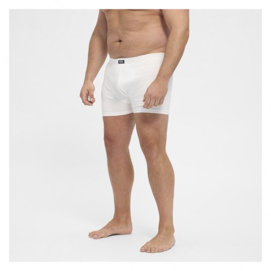 North Latitude Trunks Underwear White - Bokserice - Muške Bokserice Veliki Brojevi