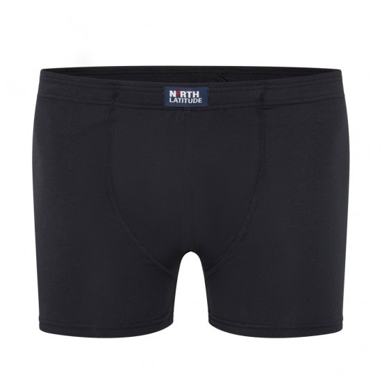 North Latitude Trunks Underwear Black - Bokserice - Muške Bokserice Veliki Brojevi
