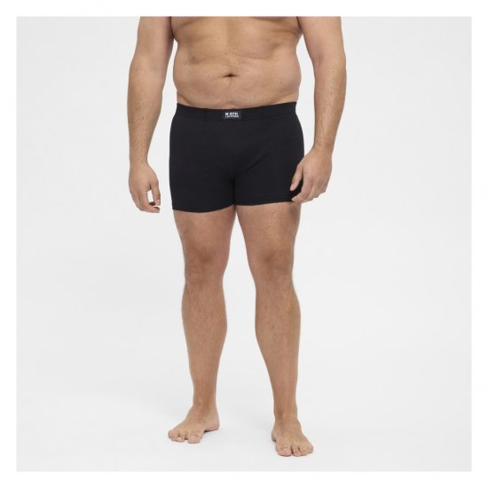North Latitude Trunks Underwear Black - Bokserice - Muške Bokserice Veliki Brojevi