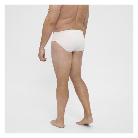 North Latitude Brief Underwear White - Gaćice - Muške gaćice veliki brojevi