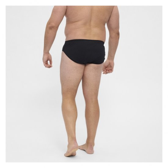 North Latitude Brief Underwear Black - Gaćice - Muške gaćice veliki brojevi