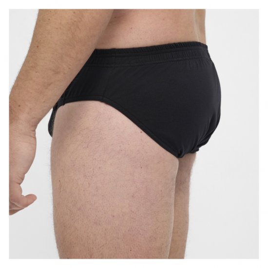 North Latitude Brief Underwear Black - Gaćice - Muške gaćice veliki brojevi