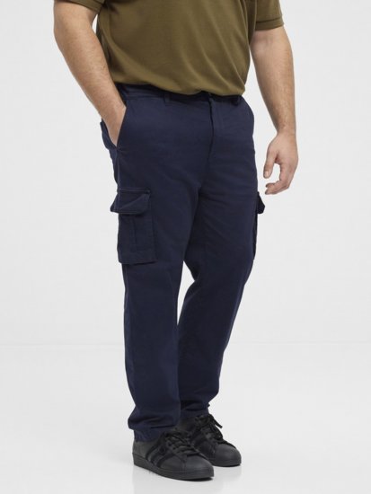 North Latitude 51141 Stretch Cargo Pants Navy - Traperice & hlače - Muške Traperice i Hlače Veliki Brojevi