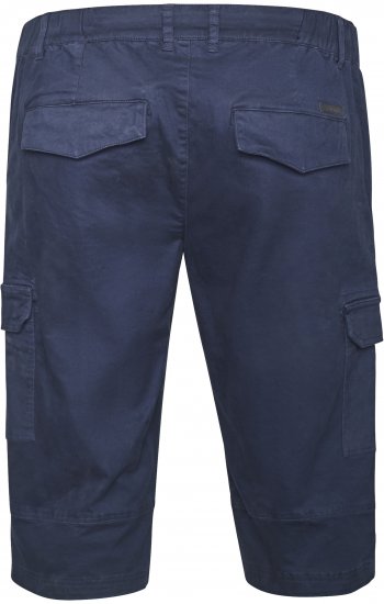 North Latitude 61150 Cargo Comfort Fit Capri Mornarsko Plava - Kratke hlače - Muške Kratke Hlače Veliki Brojevi 
