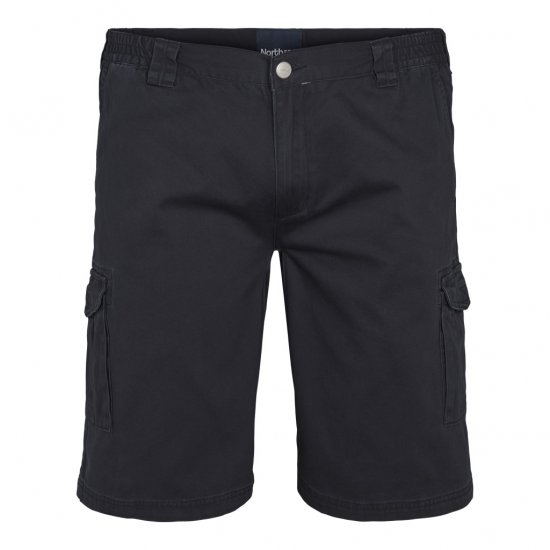 North Latitude Cargo Shorts Navy Blue - Kratke hlače - Muške Kratke Hlače Veliki Brojevi 