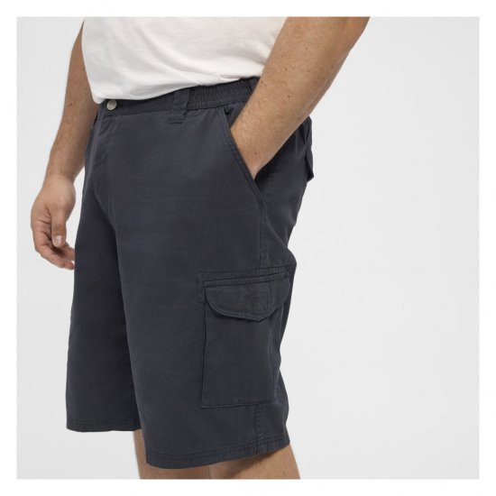 North Latitude Cargo Shorts Navy Blue - Kratke hlače - Muške Kratke Hlače Veliki Brojevi 